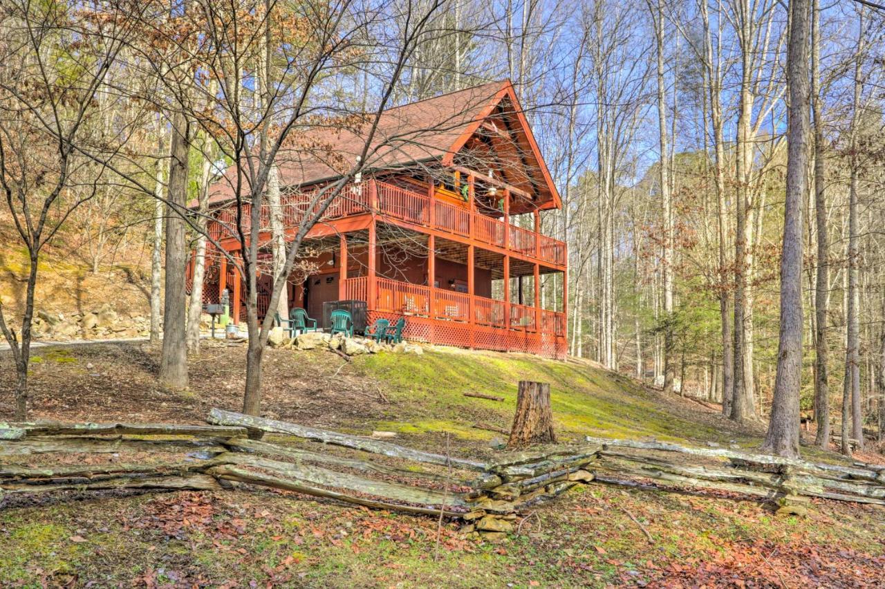 Creekside Sevierville Cabin Game Room And Hot Tub! Εξωτερικό φωτογραφία