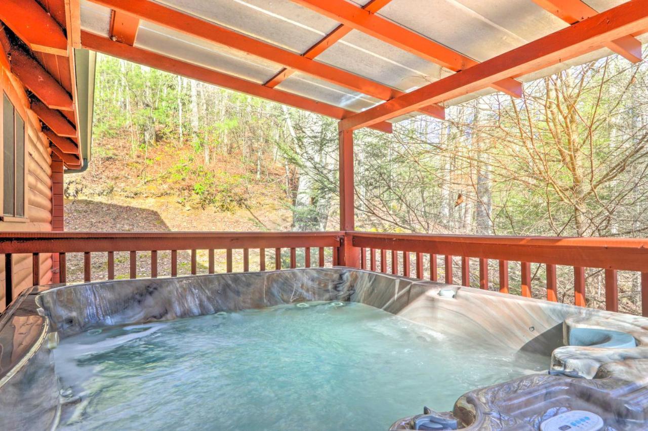 Creekside Sevierville Cabin Game Room And Hot Tub! Εξωτερικό φωτογραφία